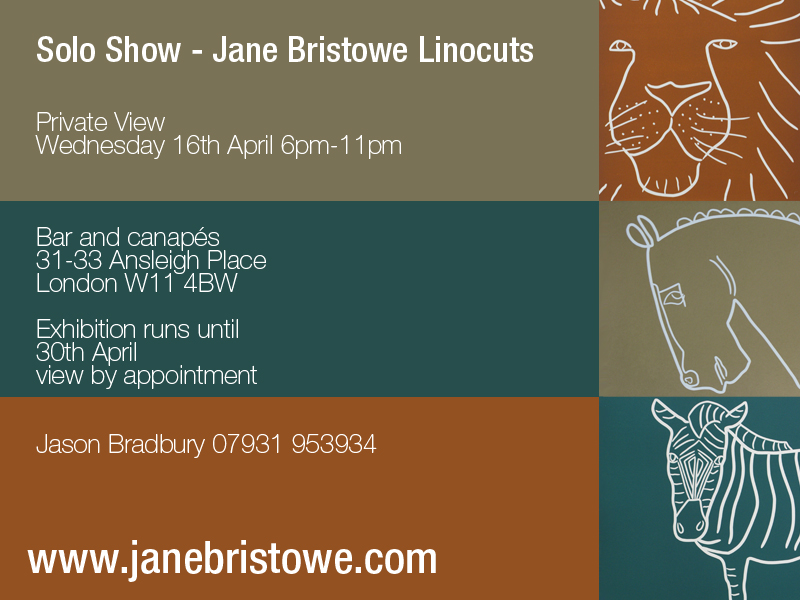 invite for solo show 2014